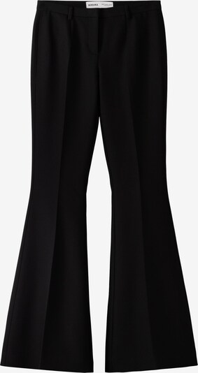 Pantaloni con piega frontale Bershka di colore nero, Visualizzazione prodotti