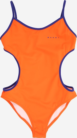Marni Uimapuku värissä oranssi: etupuoli