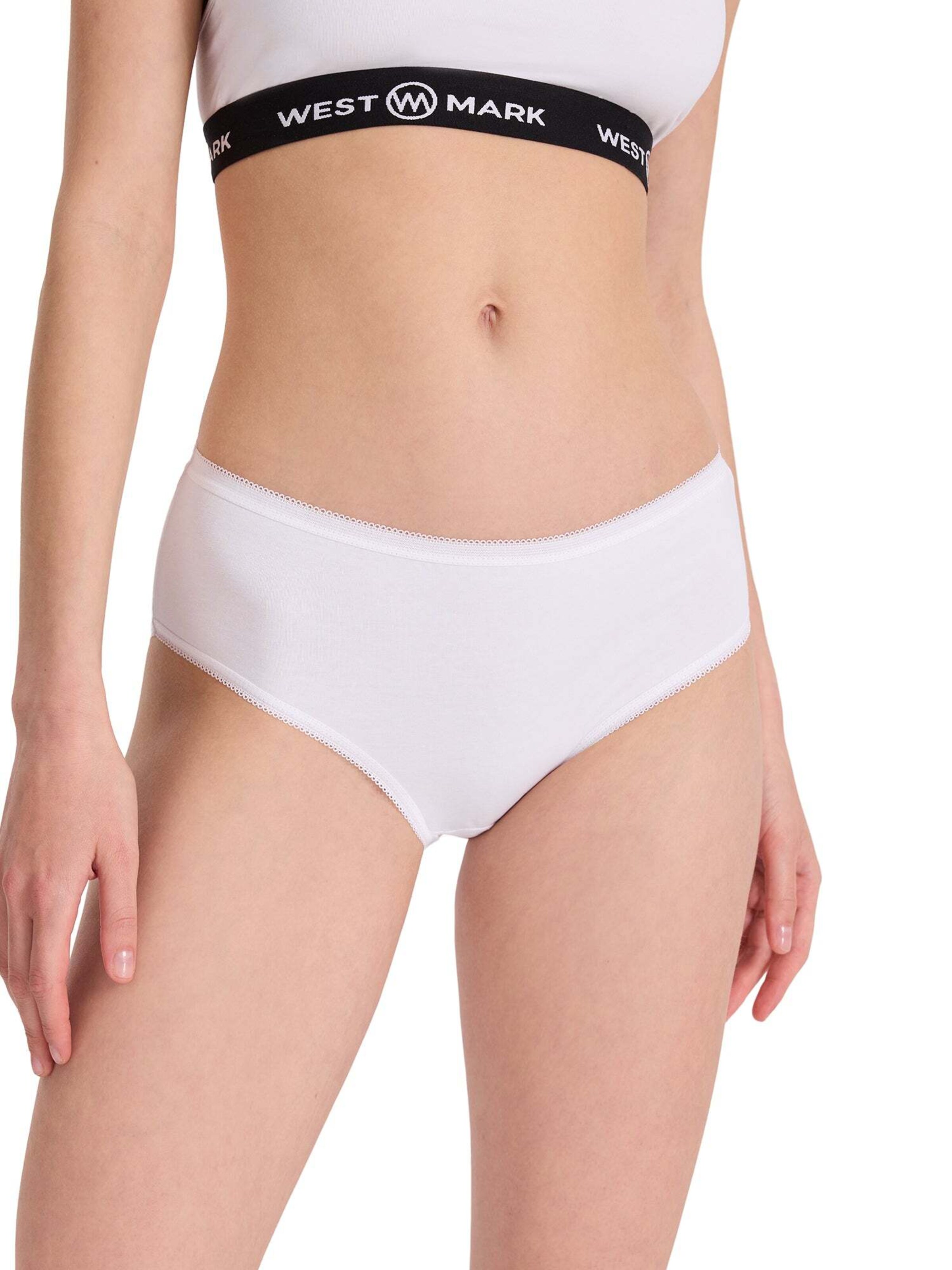 WESTMARK LONDON Slip 'OLIVIA' i hvid: forside