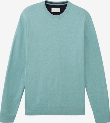 TOM TAILOR Sweater in Green: front