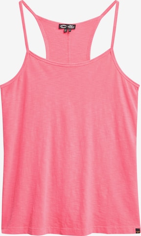 Haut Superdry en rose : devant