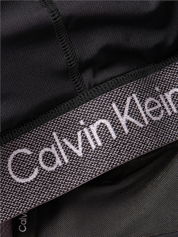 Calvin Klein Sport Korzet Športová podprsenka - Čierna