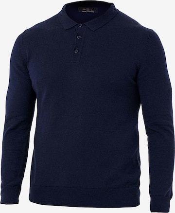 Jimmy Sanders Pullover in Blau: predná strana