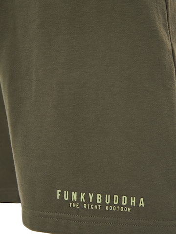 Funky Buddha Szabványos Nadrág - zöld