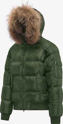 BOMBOOGIE Winter Jacket in Green