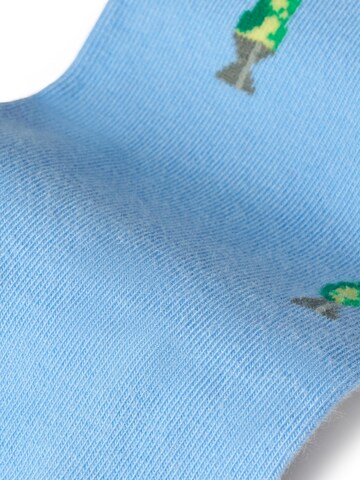 Von Jungfeld Socks 'RETRO ICONS' in Blue