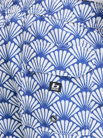 BLEND Swim Trunks ' BHRadcliff Retro ' in Blue