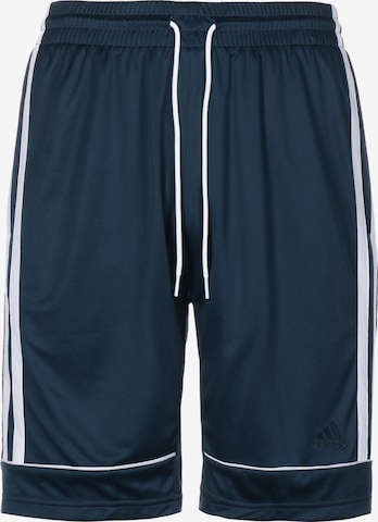 ADIDAS PERFORMANCE Loose fit Workout Pants 'Creator 365' in Blue: front