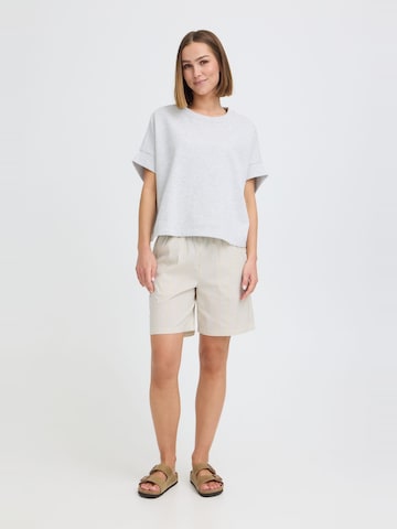 Oxmo - Loosefit Pantalón ' OXFanny ' en beige