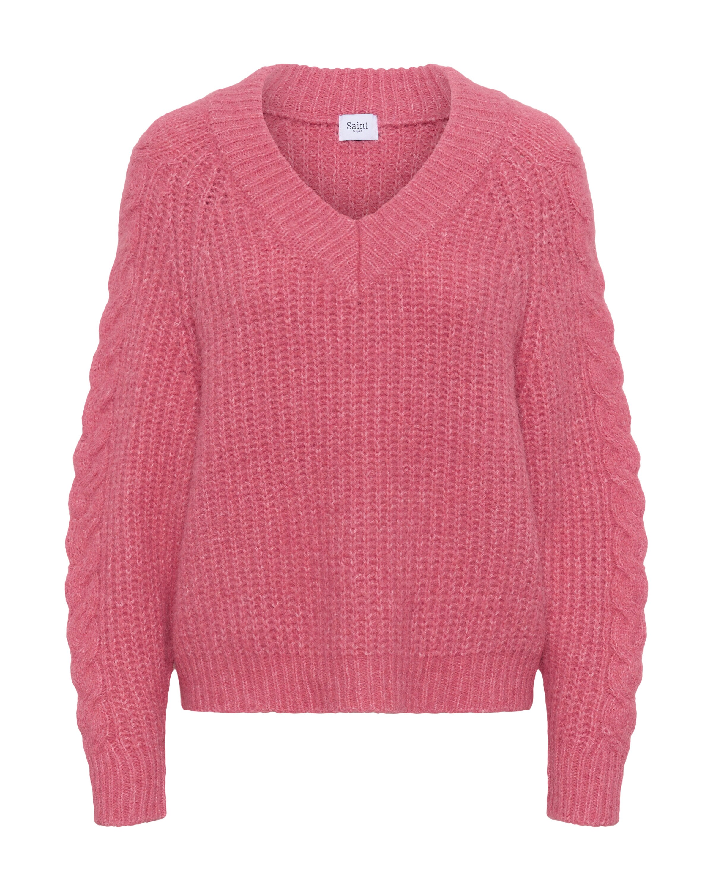SAINT TROPEZ Pullover i pink: forside