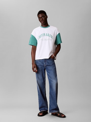 Calvin Klein Jeans Shirt in Weiß