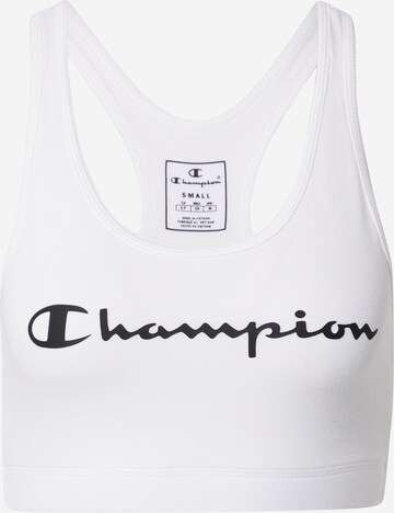 Champion Authentic Athletic Apparel Sportovní podprsenka – bílá: přední strana