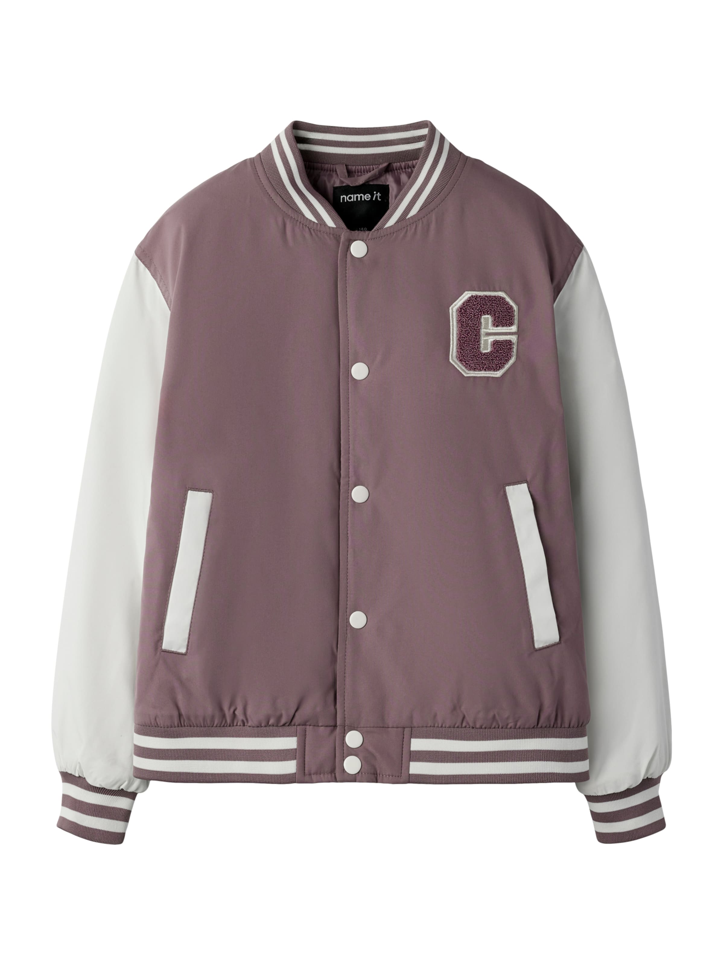 NAME IT Between-Season Jacket 'NKFMAINS' in Purple: front