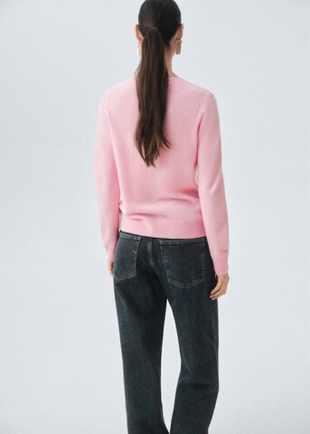 MANGO Pullover 'Bahia' in Pink