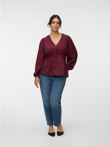 Vero Moda Curve Blouse in Red
