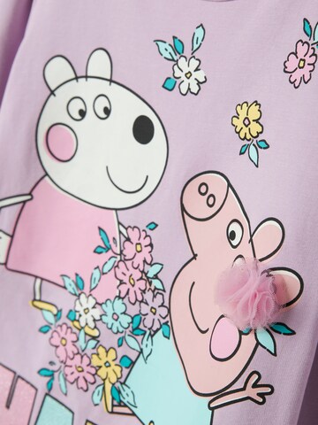 Maglietta 'NMFFIFFI PEPPA' di NAME IT in lilla