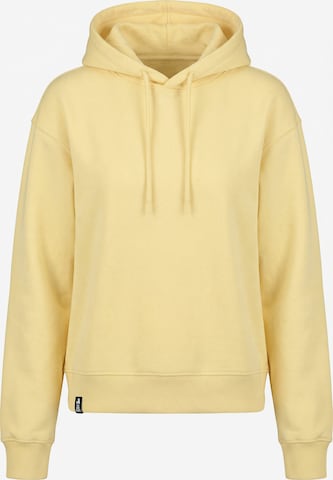 Felpa 'DanyaAK A' di alife & kickin in giallo: frontale