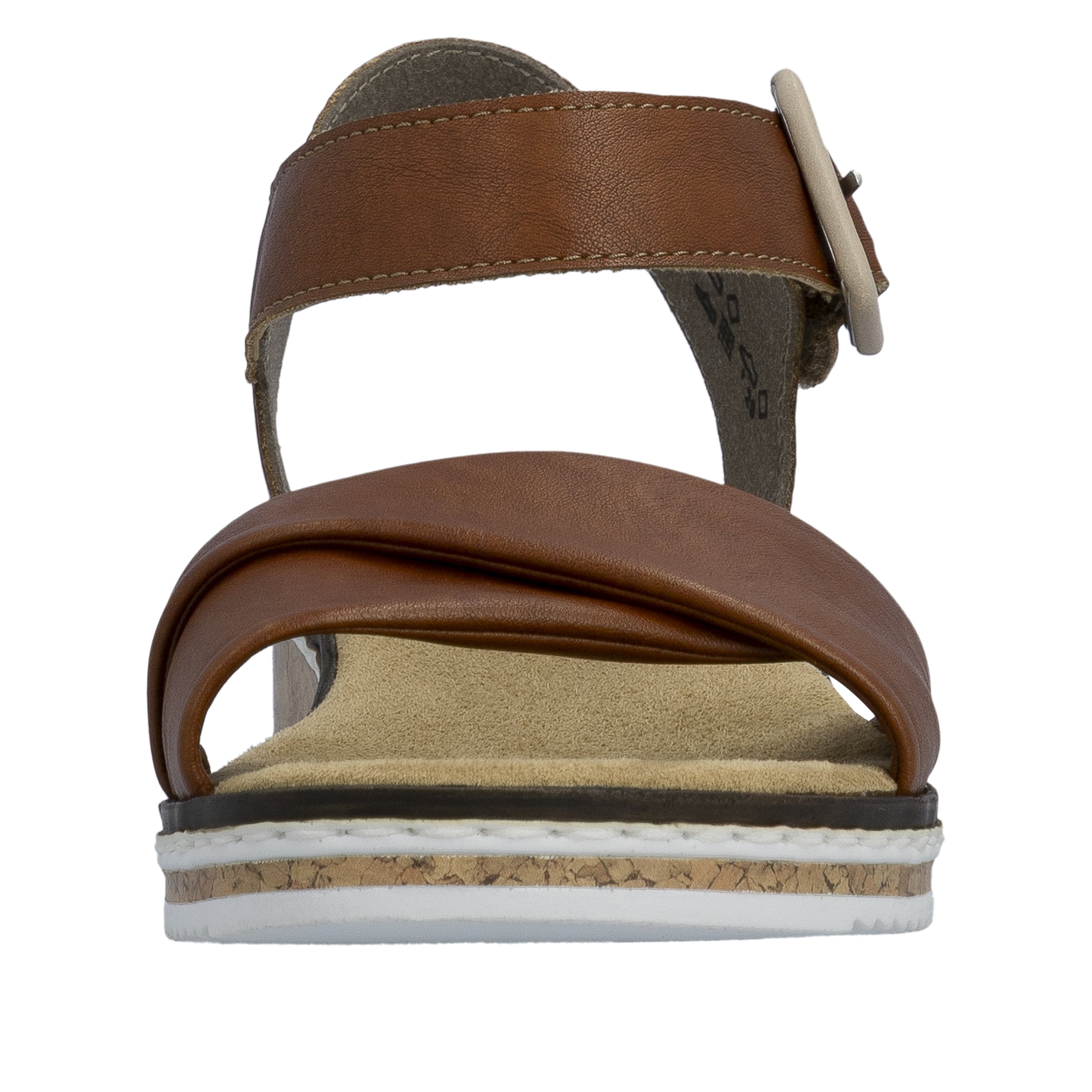 Rieker Strap Sandals in Brown