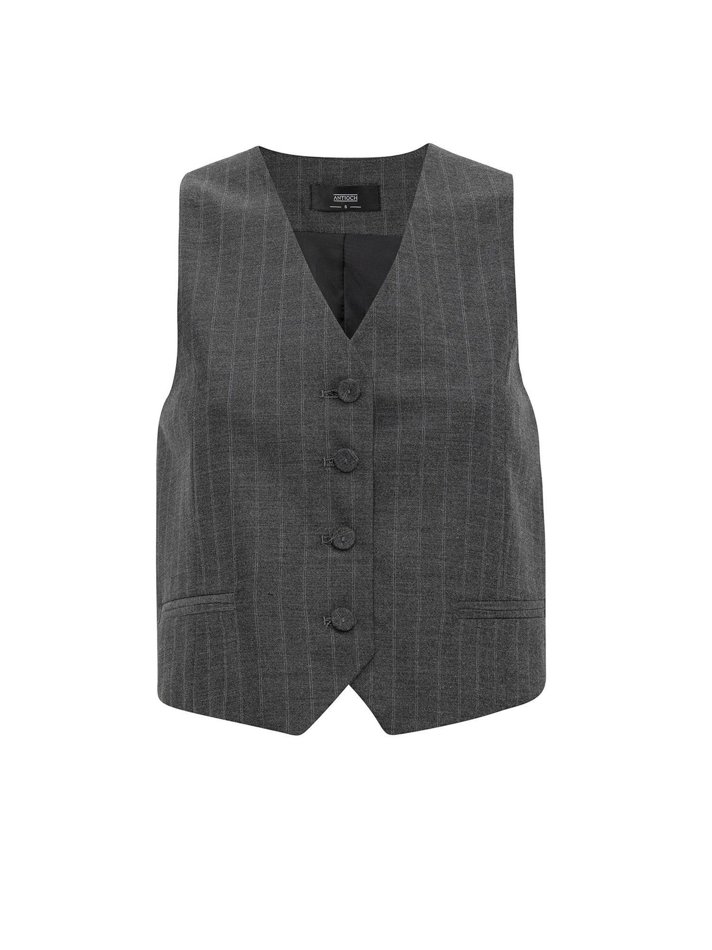 Antioch Γιλέκο κουστουμιού σε γκρι: μπροστά