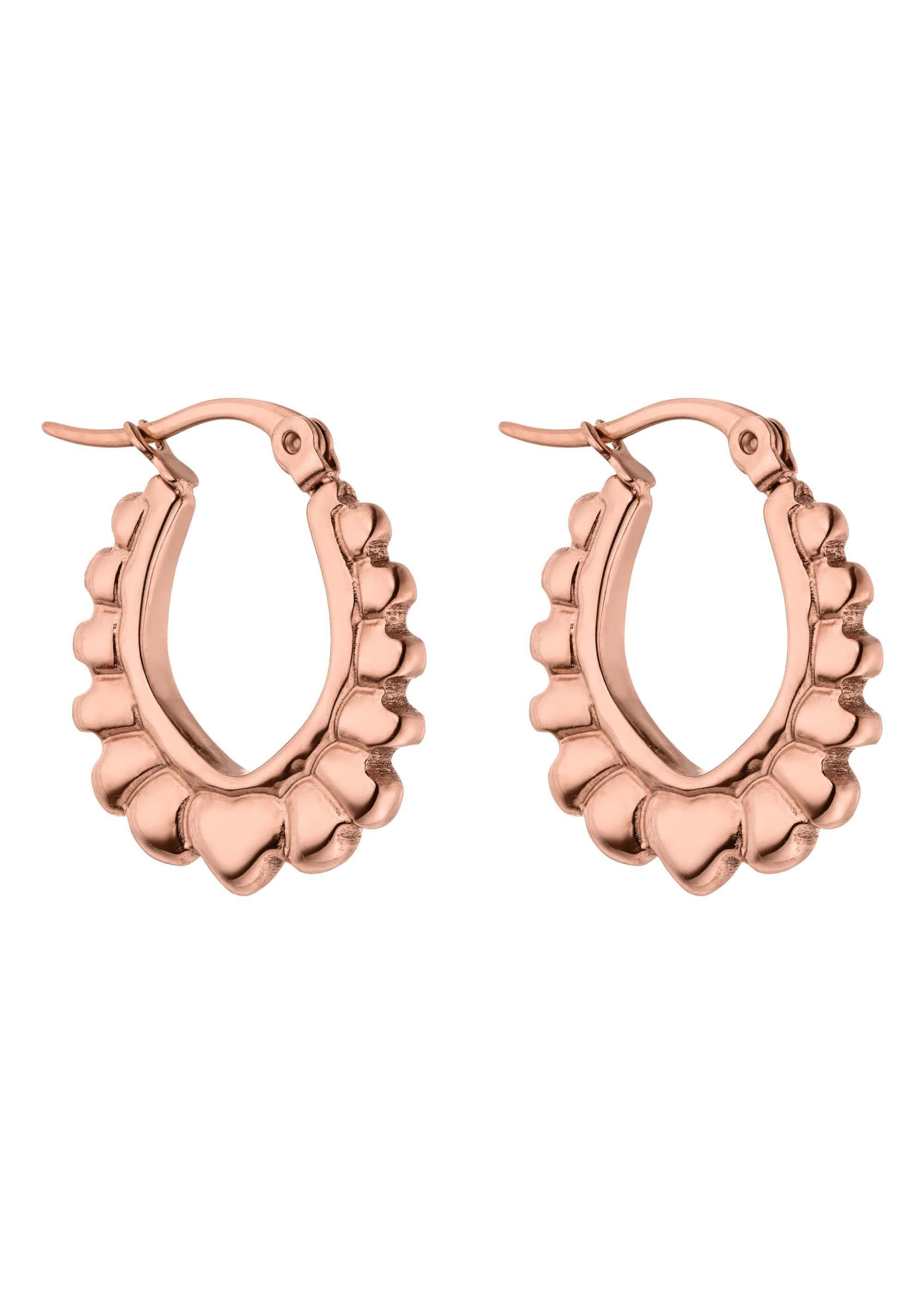 Boucles d'oreilles 'Glowy' PURELEI en or : devant