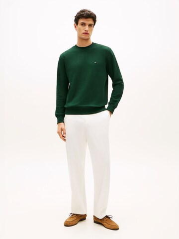 TOMMY HILFIGER Sweatshirt in Grün