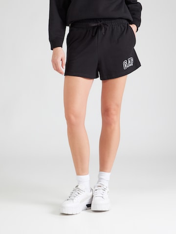 GAP Loosefit Shorts 'HERITAGE' in Schwarz: Vorderseite