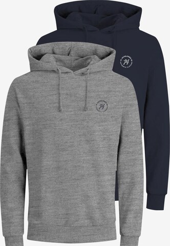 JACK & JONES Sweatshirt 'Jaxon' in Blauw: voorkant