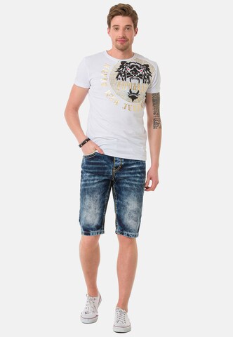 CIPO & BAXX Regular Broek in Blauw