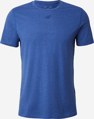 mėlyna 4F Sportiniai marškinėliai 'FNK': priekis