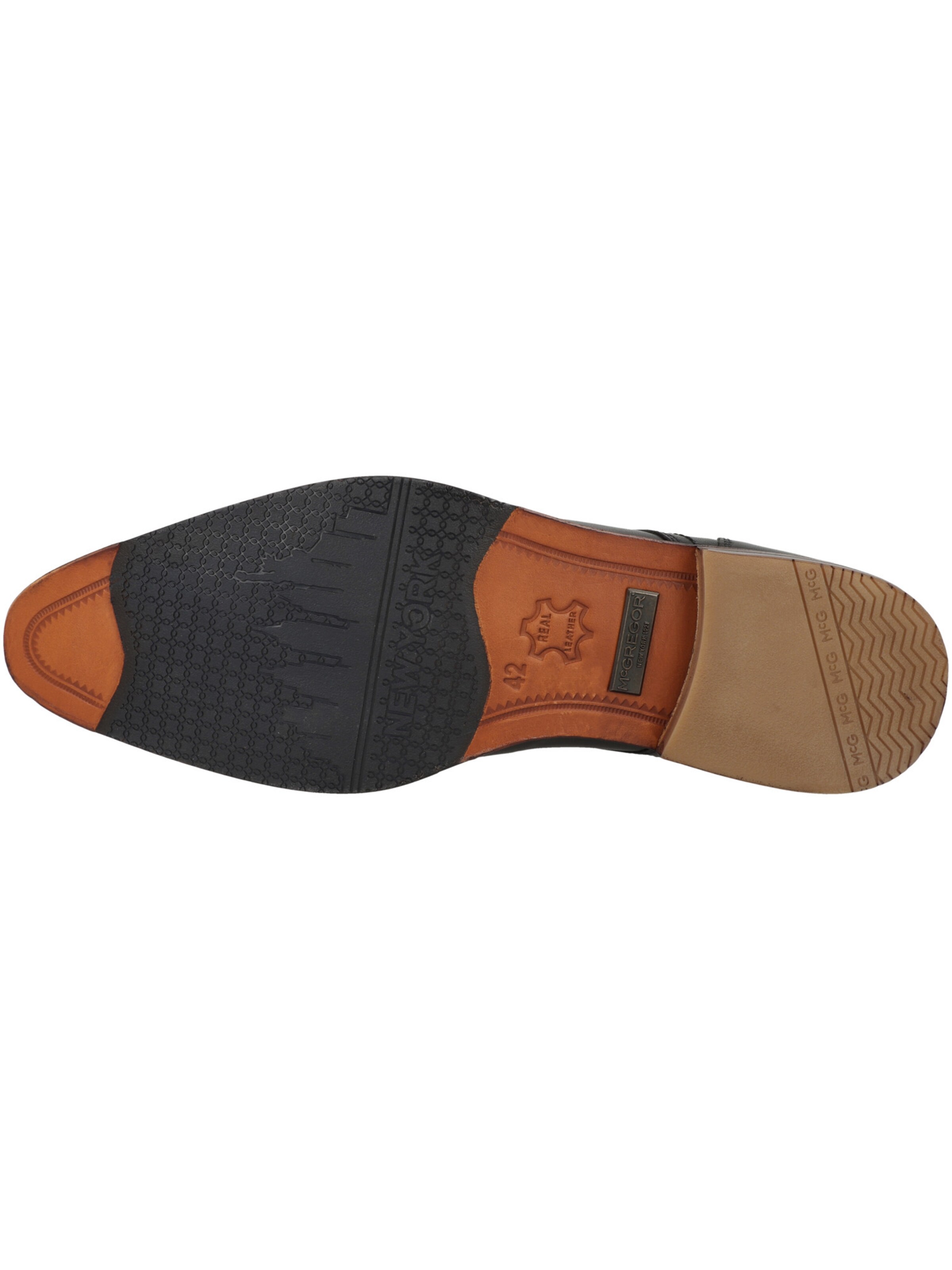 McGREGOR Schnürschuhe in Schwarz