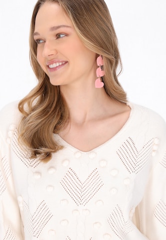 Pull-over MYMO en blanc