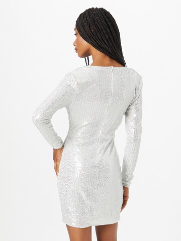 Robe 'In The Spotlight' NLY by Nelly en argent