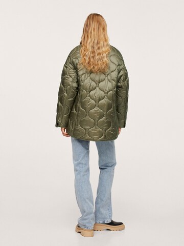 MANGO Jacke 'Melon' in Grün
