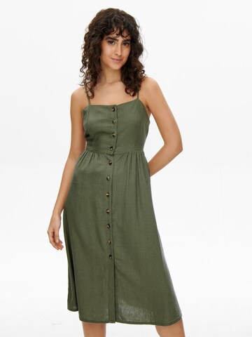 JDY Summer Dress 'Say' in Green: front