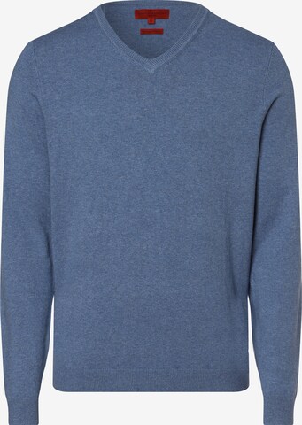 Finshley & Harding Trui in Blauw: voorkant