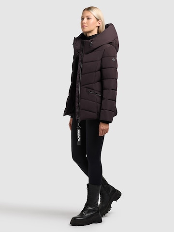 khujo Winter jacket 'HERSCH' in Purple