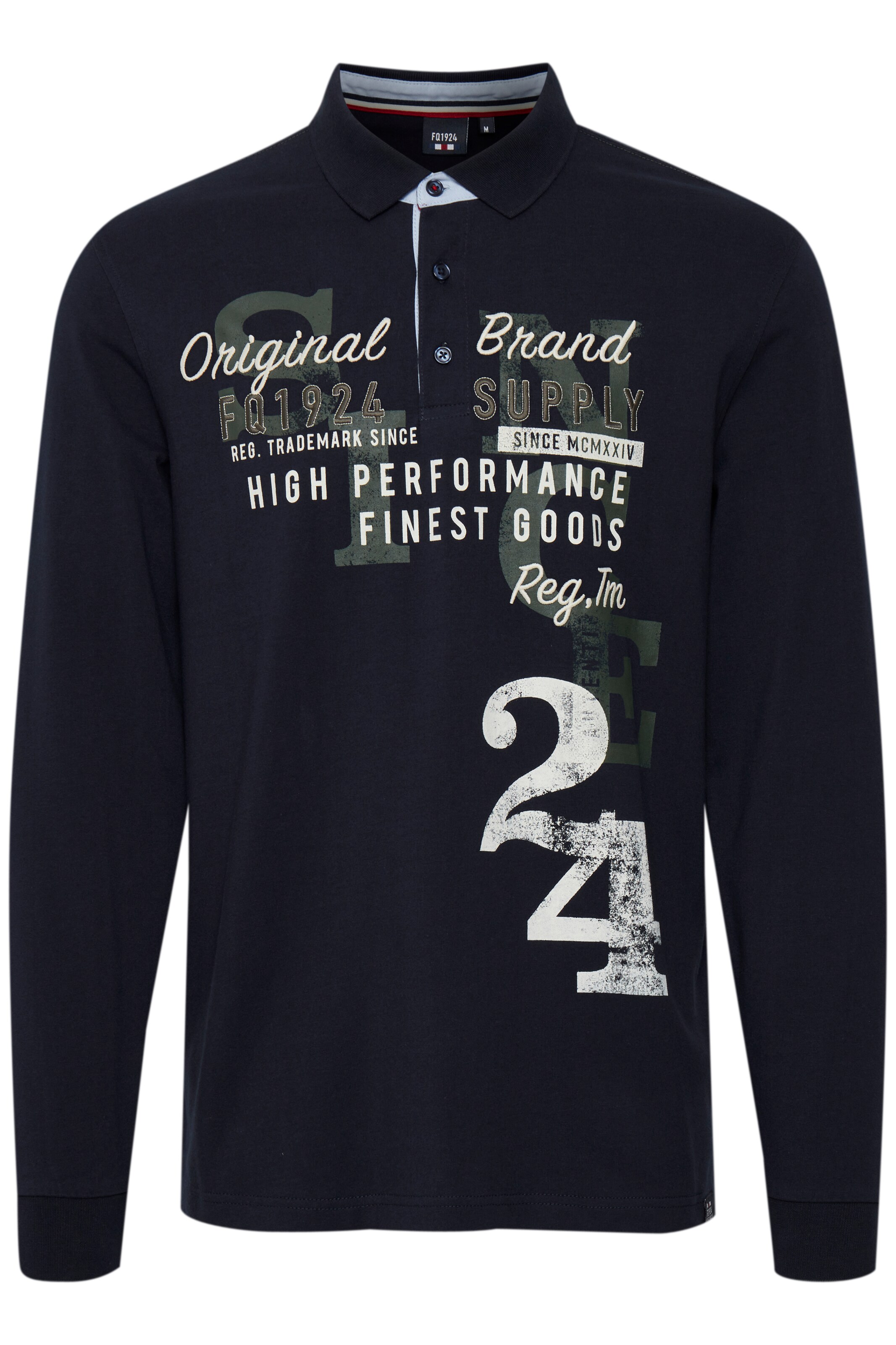FQ1924 Shirt 'RAGNVALD' in Navy / Green / White, Item view