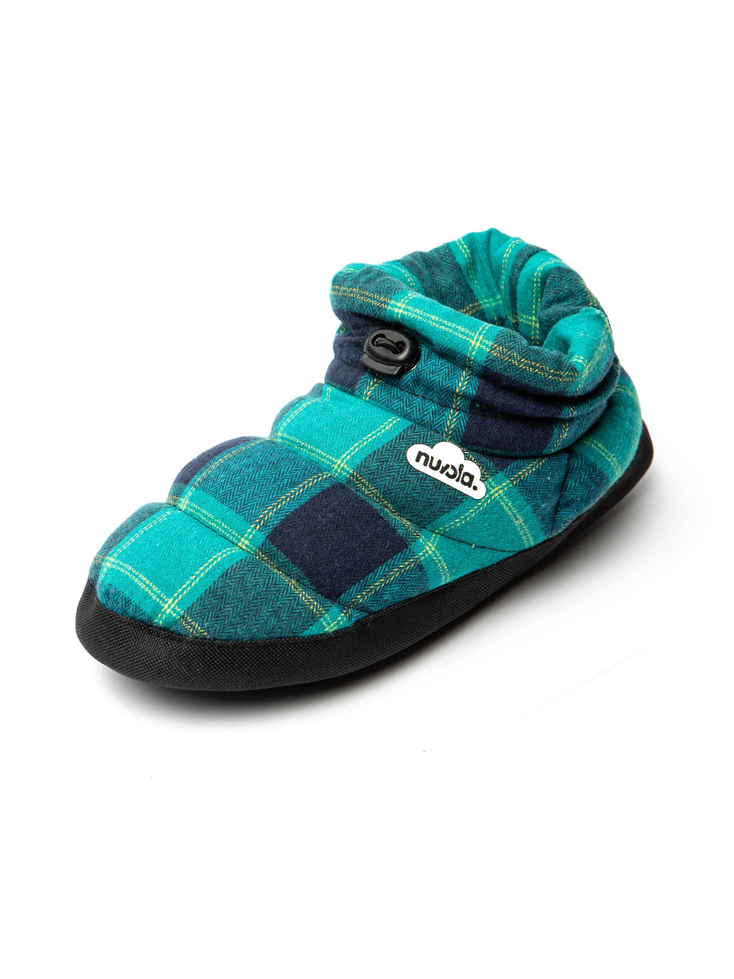 Nuvola. - Zapatillas de casa 'Boot Home Scotland' en azul