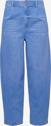 Studio Untold Tapered Jeans in Blue: front