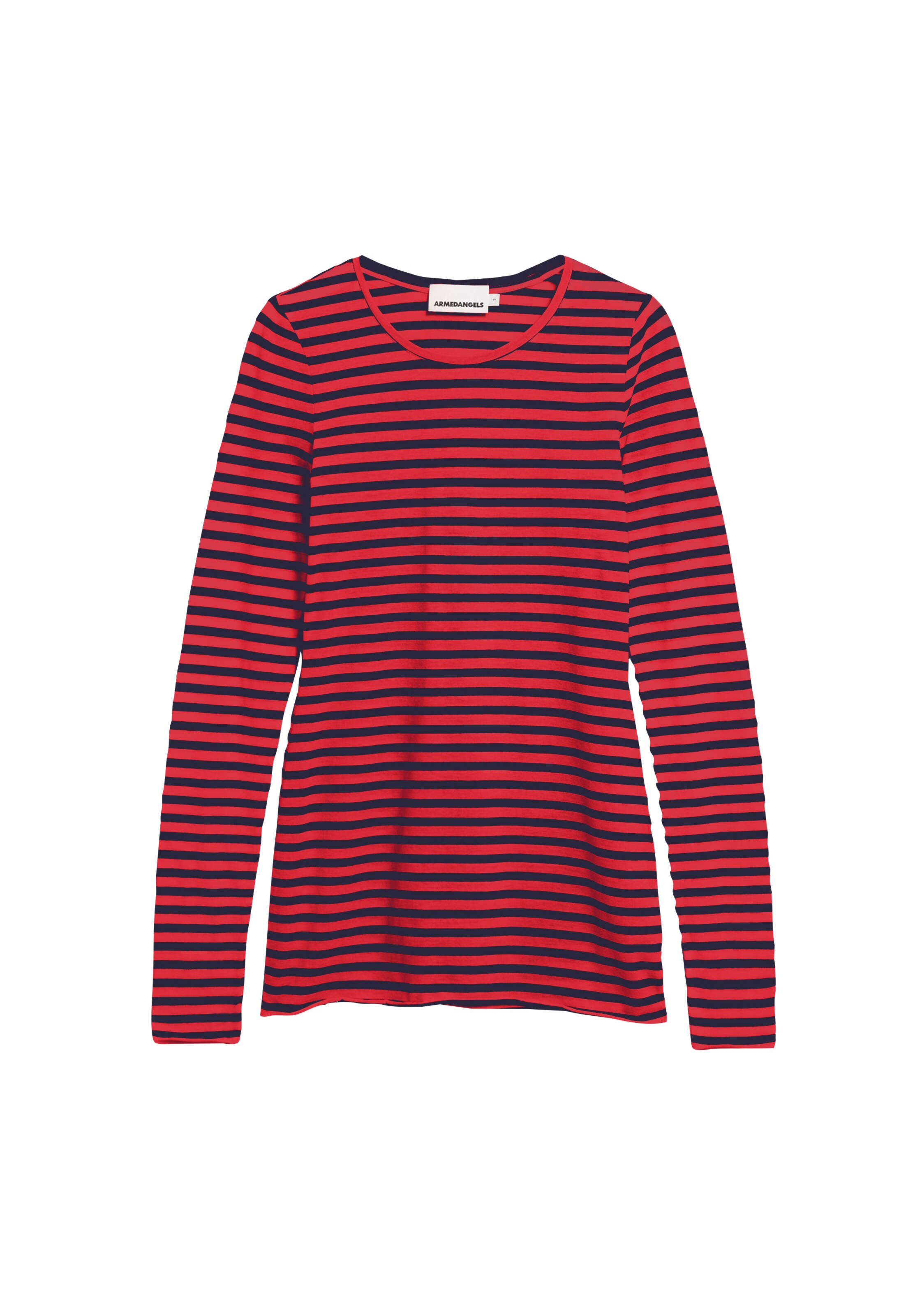 ARMEDANGELS Shirt in Rood: voorkant