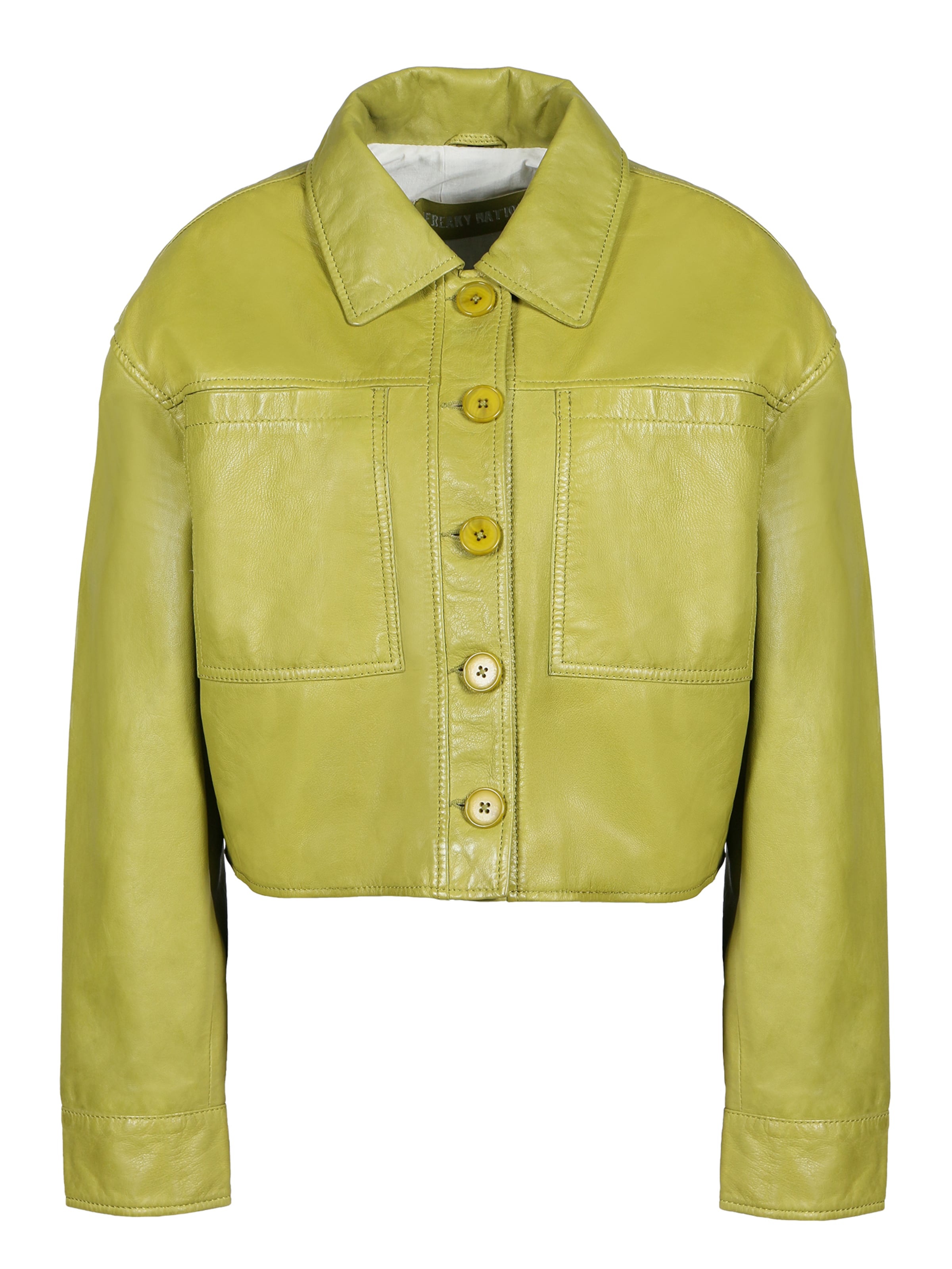 FREAKY NATION Kurtka przejściowa &#x27;Jenna&#x27; w kolorze zielony: przód