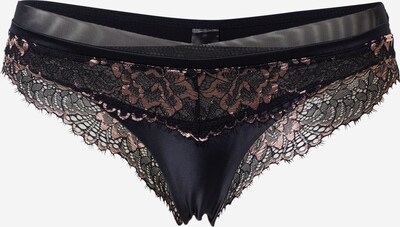 Slip 'Maria' Hunkemöller pe auriu / negru, Vizualizare produs