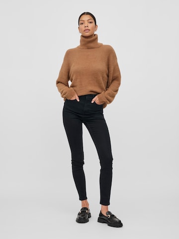 VILA Skinny Jeans i sort