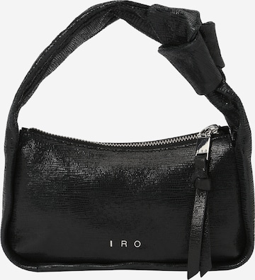 IRO Τσάντα χειρός σε μαύρο: μπροστά
