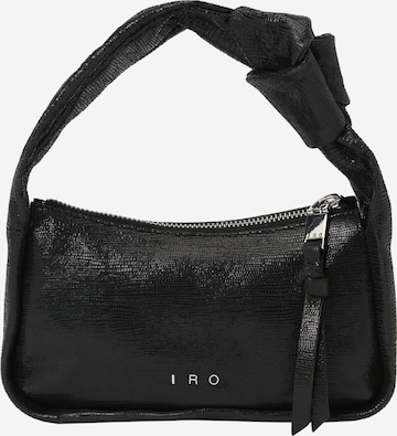 IRO - Bolso de mano en negro: frente