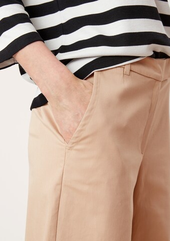 Wide Leg Pantalon s.Oliver BLACK LABEL en marron