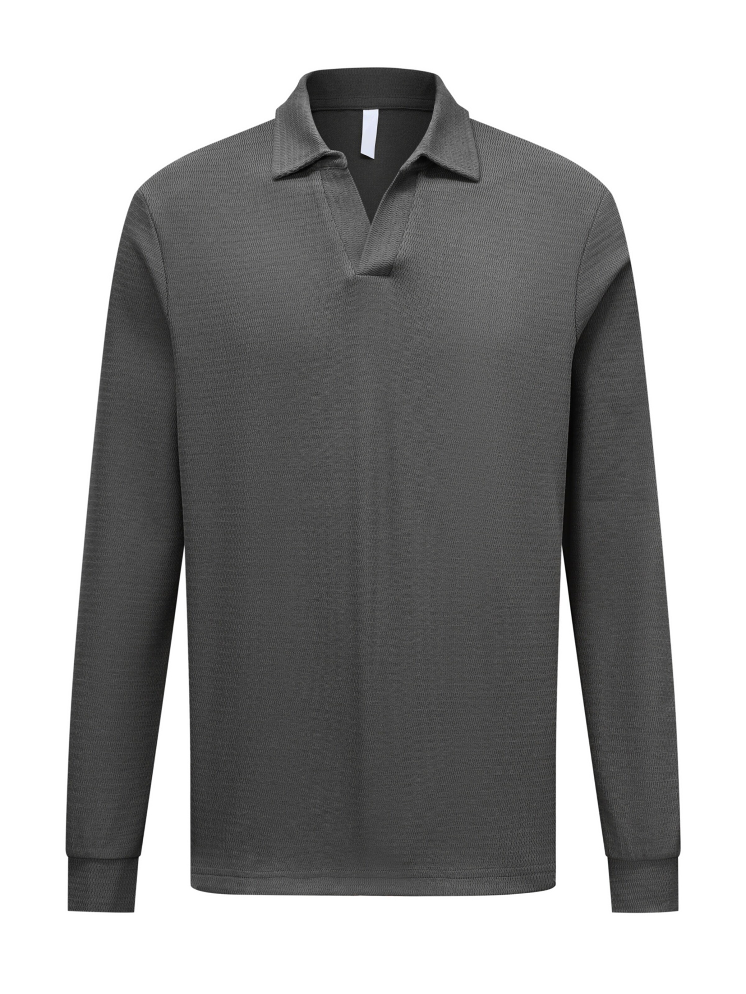 ALLTHEMEN Shirt 'Schwinge' in Grey: front