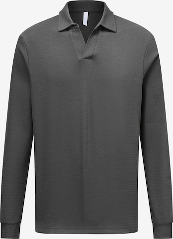 ALLTHEMEN Shirt 'Schwinge' in Grey: front