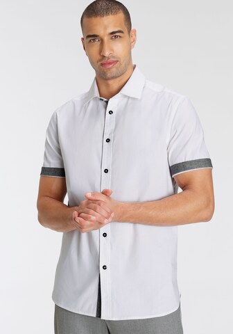 Bruno Banani Regular fit Button Up Shirt in White