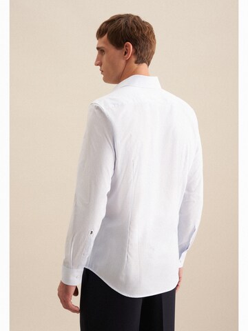 SEIDENSTICKER Slim Fit Hemd in Blau